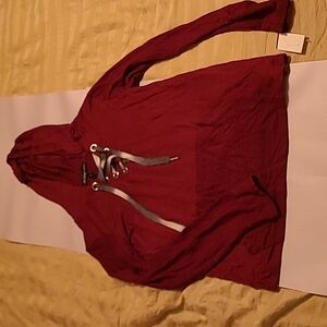 Girls size small hooded shirt. Lightweight